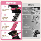 Adjustable slider feature on the Mayerzon no pull training collar