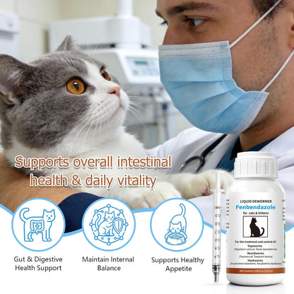 Netrca one hundred twenty milliliter oral suspension dewormer package details for tapeworms.