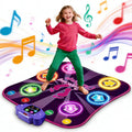 Bambilo Kids Electronic Dance Mat front view with light up arrows