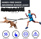 Close up view of the three hundred sixty-degree rotating swivel clasp on the dual dog leash to prevent tangling.