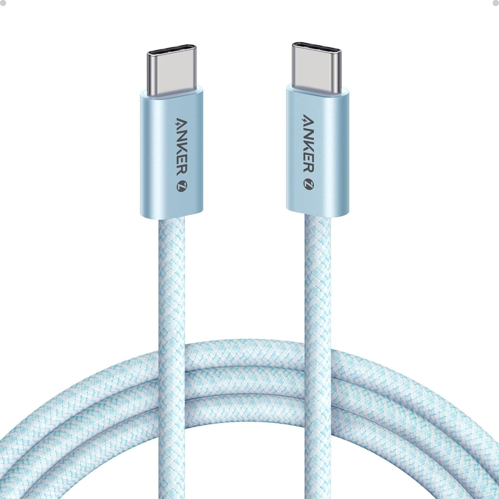 Anker Zolo fast charging cord showing the secure unibody connection points.