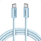 Anker Zolo fast charging cord showing the secure unibody connection points.