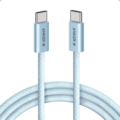 Anker Zolo fast charging cord showing the secure unibody connection points.