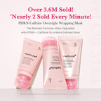 Medicube PDRN Pink Caffeine Night Wrapping Mask packaging box