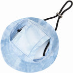 Dog Sun Hat Cute Pet Hat Trucker Hat with Ear Holes for Sun Protection Adjustable Tie-dye Printing Cotton Fisherman's Hat for for Small Medium Dogs Cats - Image 10