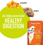 Tiki Pets organic pumpkin puree dog wet food topper packaging box