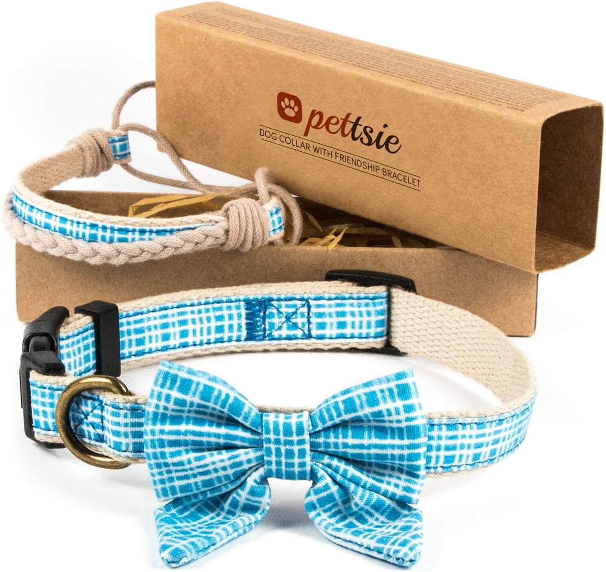 Stylish pet accessory set showcasing the unique bond between dogs and owners