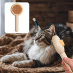 Flynovate hair removal tool demonstrating one-click cleaning feature
