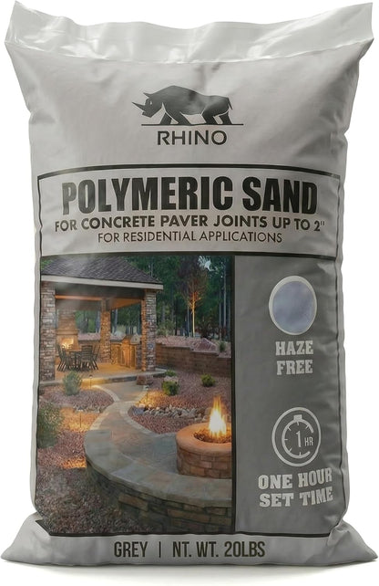 Rhino Power Bond Plus - Polymeric Sand for Pavers and Stone Joints up to a Maximum of 2 inches. (10 Pound, Brown) - Image 15