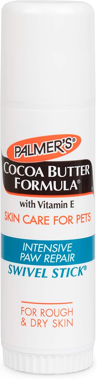 Palmer's for Pets Cocoa Butter Paw Pad and Nose Balm Swivel Stick, Fragrance Free - Moisturizing Dog Balm with Vitamin E, Peppermint Oil, Shea Butter, Rough or Dry Pads, 0.5 oz - Image 9