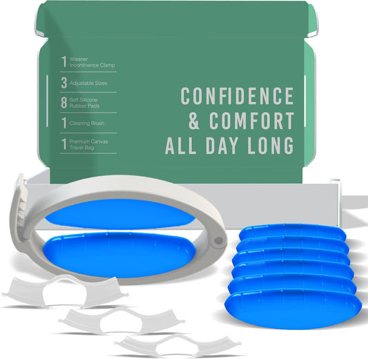 Wiesner Incontinence Clamp Value Pack Kit front view for men