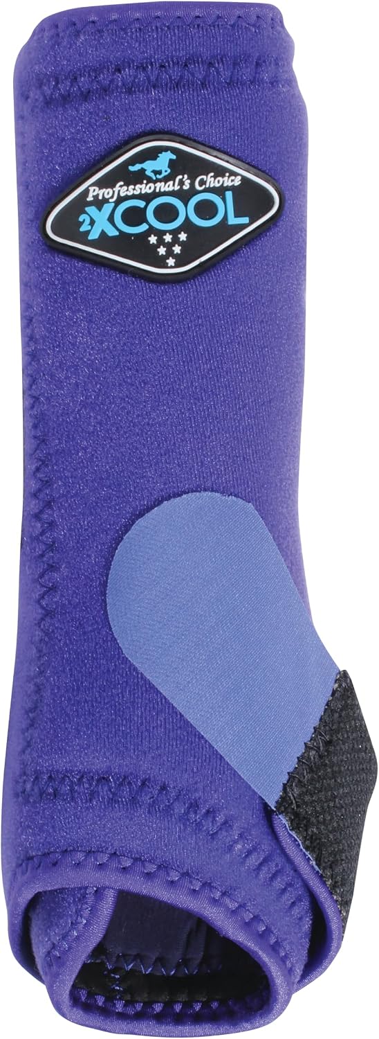 Professional's Choice 2XCOOL Sports Medicine Horse Boots | Protective & Breathable Design for Ultimate Comfort, Durability & Cooling in Active Horses | 2 Pack Medium Black - Image 14