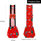 Close-up view of the adjustable elastic straps and bow tie on medium poultry diapers