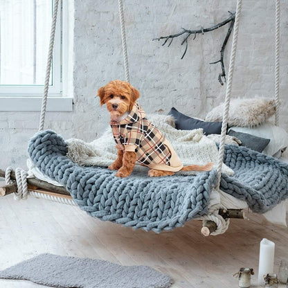 Imported EXPAWLORER dog apparel cozy loungewear for cats