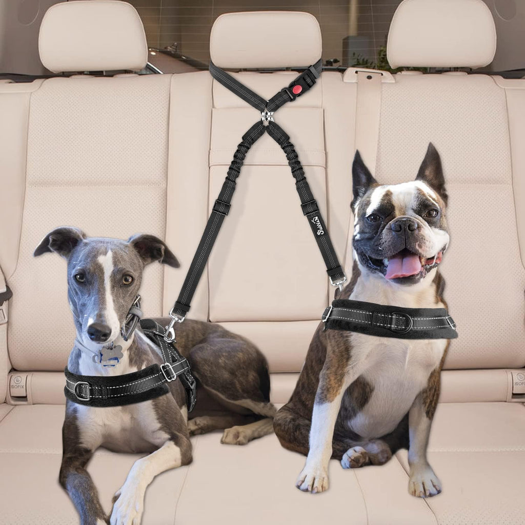 Adjustable length settings for Lukovee pet seat belt