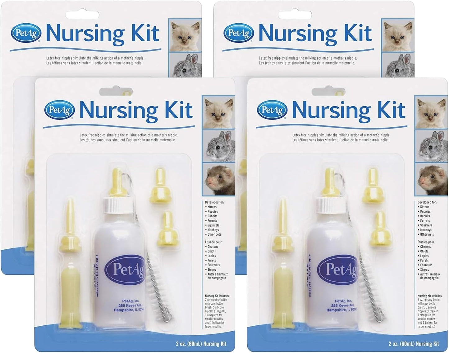 Detailed view of graduated markings on Petag nursing bottle