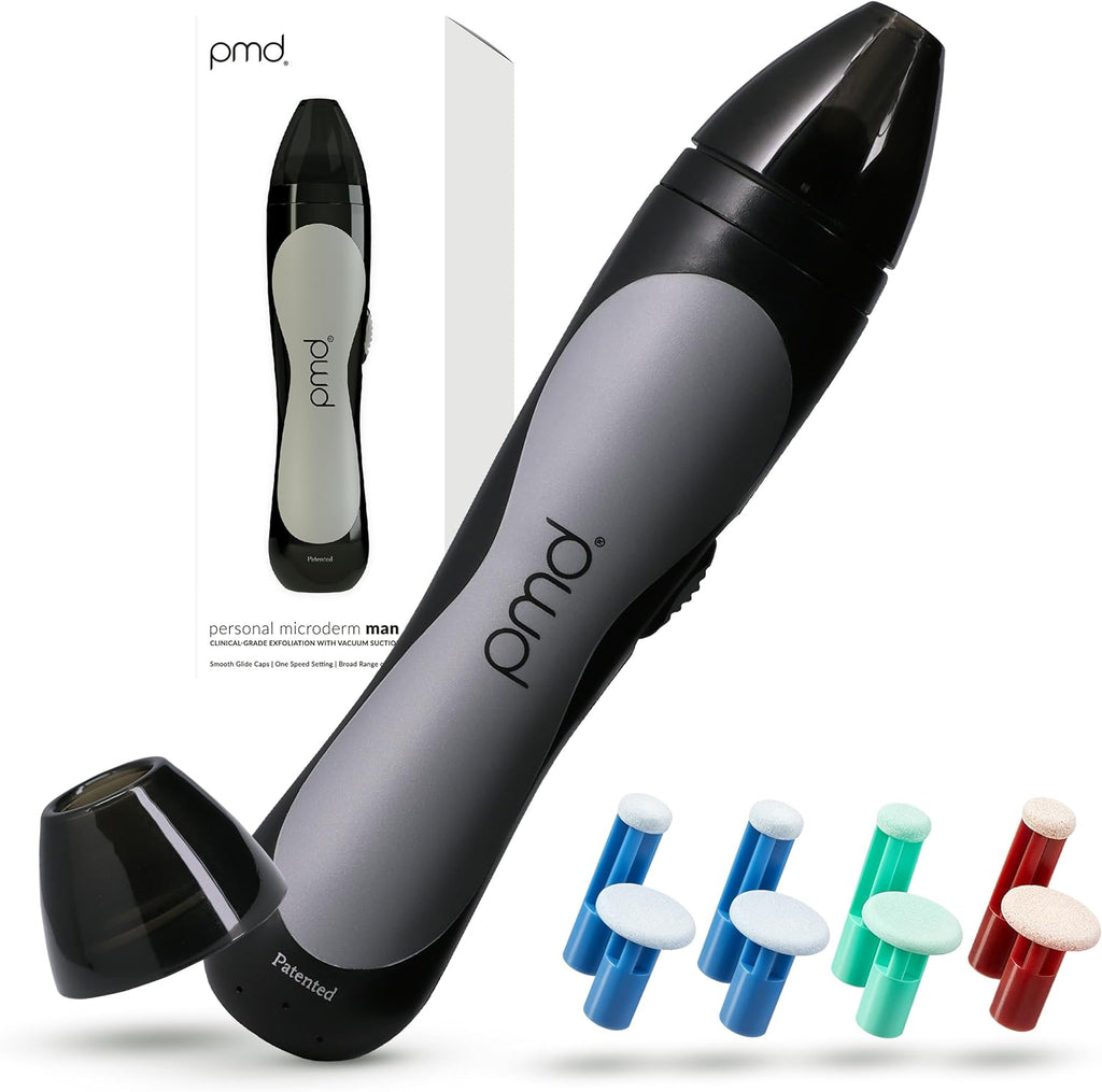PMD Beauty Personal Microderm Man front view device