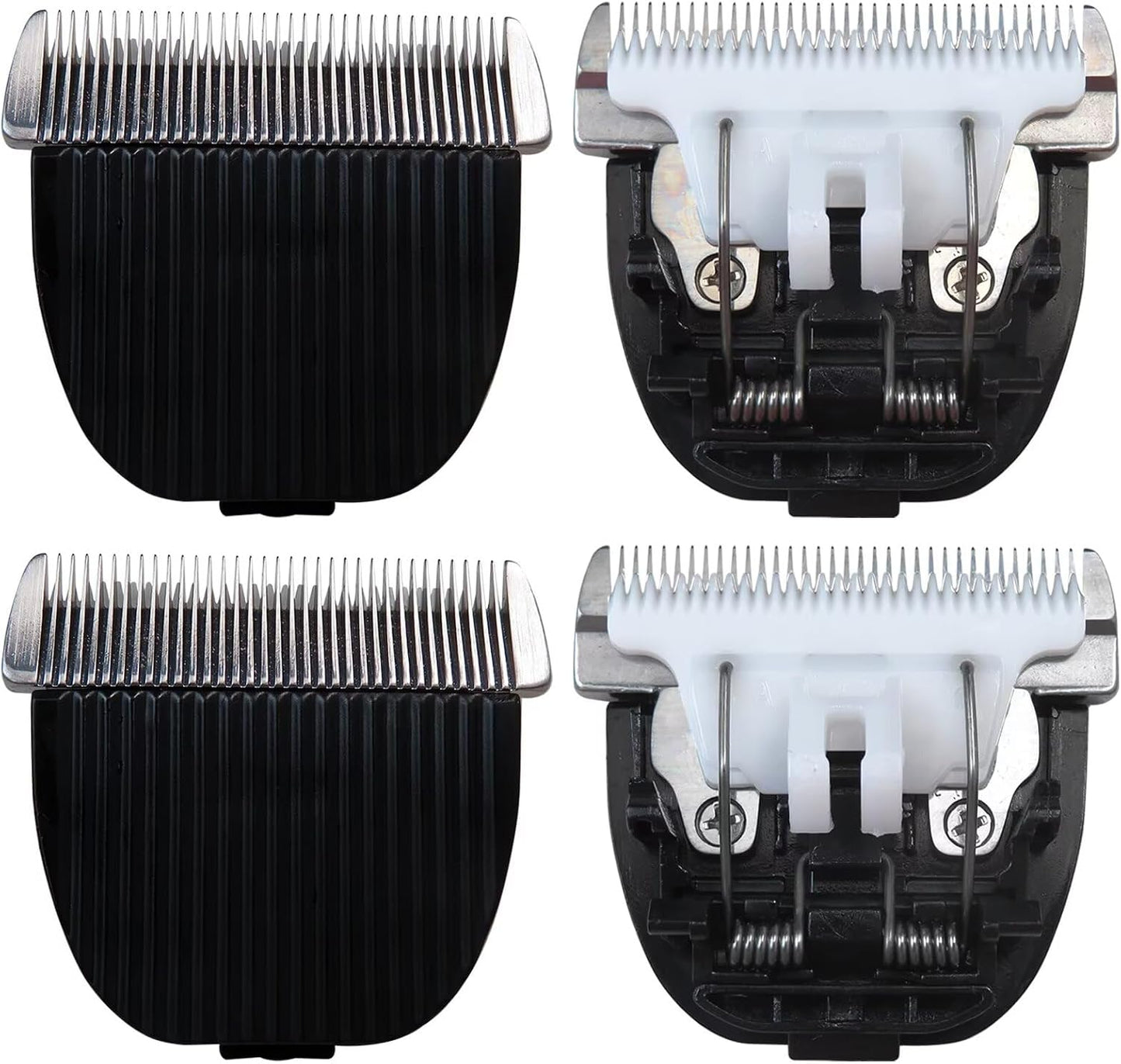 GRABOTE 4 pack pet grooming blades in protective packaging layout