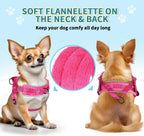 SlowTon puppy harness with reflective stitching details