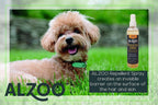 Alzoo natural dog spray for outdoor pest protection