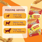 Jungle Calling Dog Treats, Chicken Wrapped Rawhide Sticks for Dogs, Grain-Free Natural Small Dogs Training Treats, Pet Chew Snacks,10.6 oz - Image 9