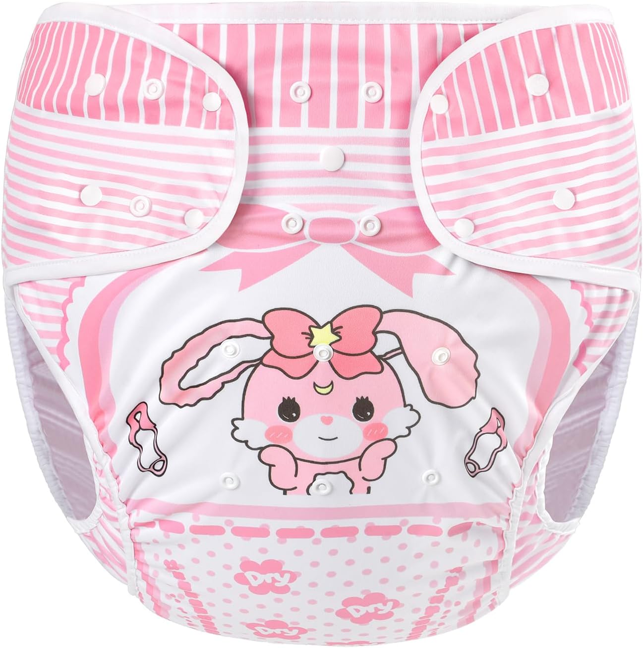 LittleForBig Baby Usagi adult diaper wrap cover front view