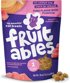 Fruitables Cat Treats, Healthy Treats For Cats, Low Calorie and Packed with Protein, Crunchy Biscuits, No Wheat, Corn or Soy, Made with Real Tuna and Pumpkin, 2.5oz - Image 14