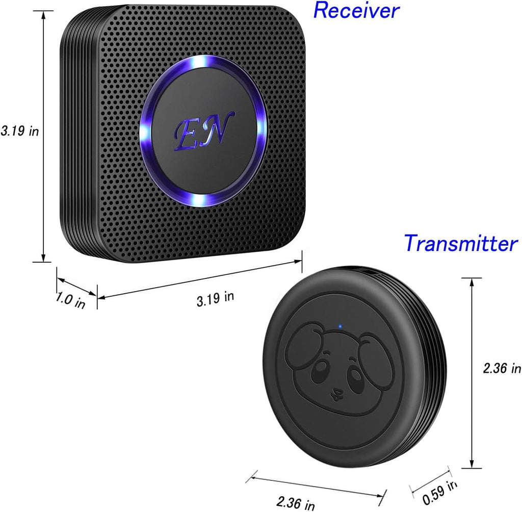 EverNary long range wireless chime receiver plugged into an Indian home wall outlet