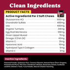 Glucosamine for Dogs - Hip and Joint Supplement Chews for Senior & Large Breed, Joint Supplement for Dogs with Chondroitin, Wuffe Joint Chews for Pain Relief - 60-Day Satisfaction Guarantee - 180 Ct - Image 9