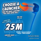 Chuckit! Fetch Medley ball size comparison with hand