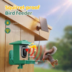 Bird Feeder with Camera Outdoor Solar: Smart Birdfeeder with AI Recognition - 2K HD Live Stream Video Camera for Outside Wild Birds Garden Decor - Bird Lover Gifts - Image 7