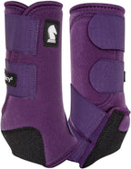 Classic Equine Legacy2 Support Boots, Front (Blue, Medium) - Image 11