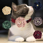 Lightweight 3 inch diameter rose flower patches for festive pet outfit decorations