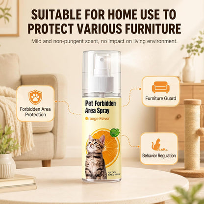 Lonpal orange scented cat repellent spray bottles