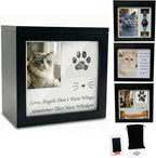 OtterPets cat urn for ashes front view memorial box