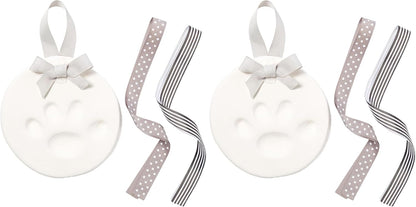 Pearhead Pawprints 2-Pack Christmas Ornament, DIY No Mess Pet Paw Print Holiday Clay Keepsake Kit, Dog or Cat Stocking Stuffer Gift - Image 14