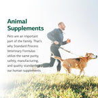 Standard Process cat digestive tract support supplement bottle side view