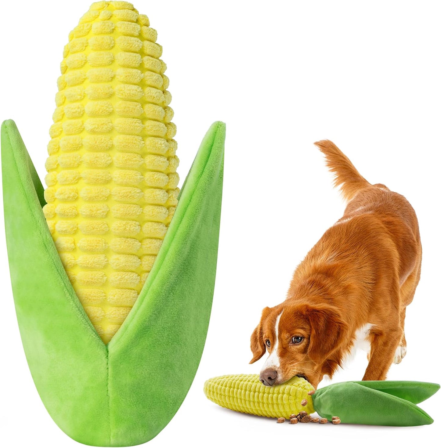 Vitscan Upgraded Goose Indestructible Dog Toys for Aggressive Chewers Small Medium Large Breed, Crinkle Squeaky Plush Dog Puppy Chew Toys for Teething, Duck Puppy Toys - Image 11