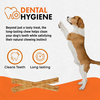 Canine Naturals chicken recipe chew sticks nutritional information label