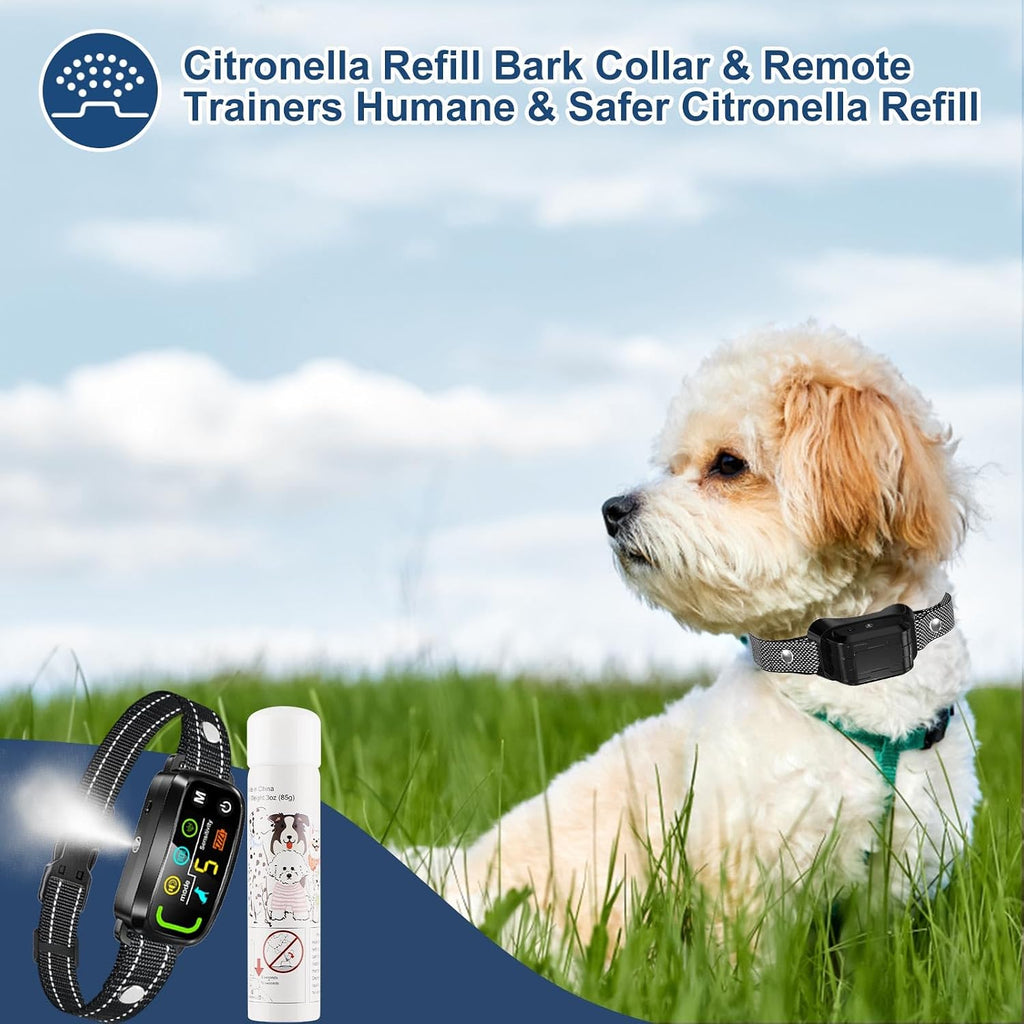 Citronella bark collar refill canister packaging