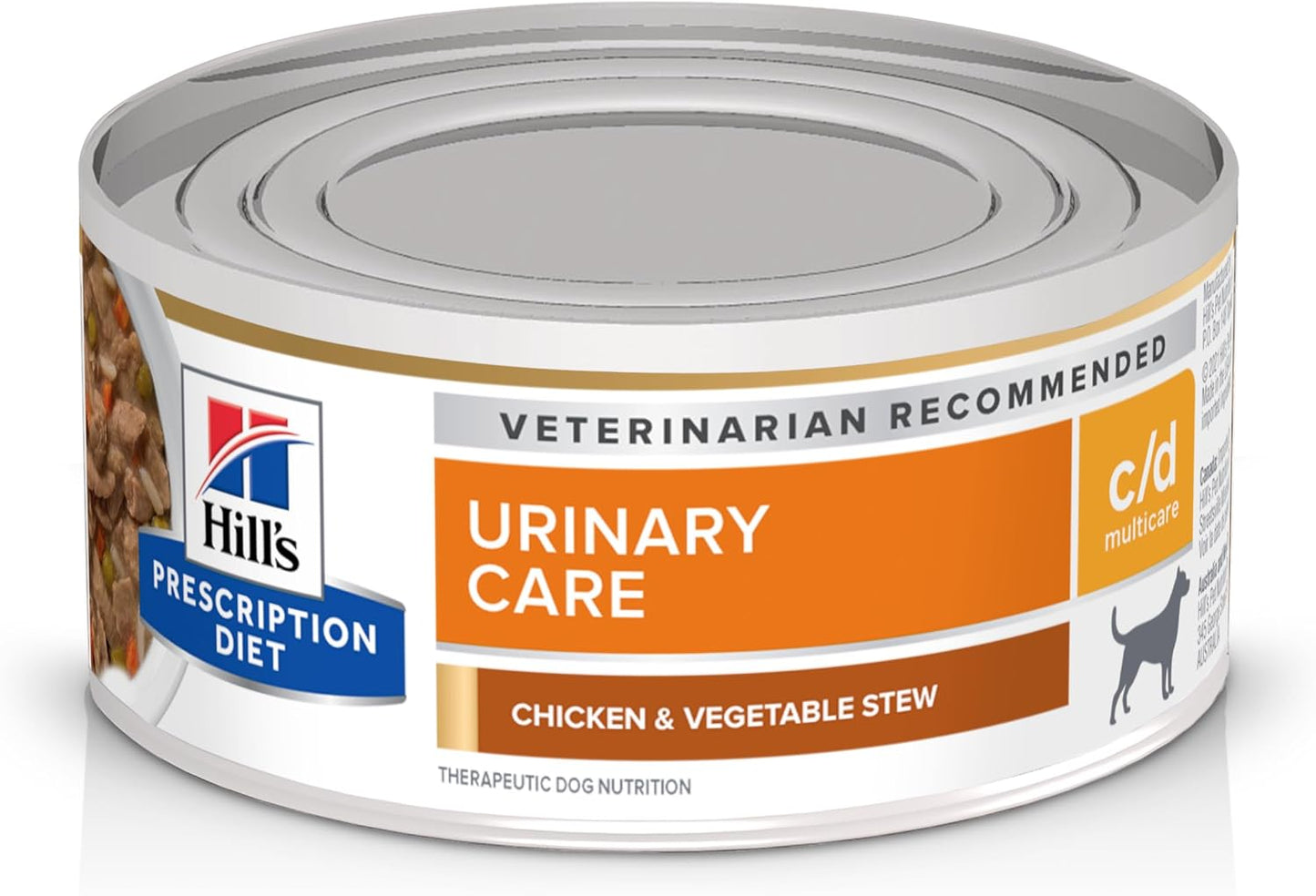 Hill's Prescription Diet c/d Multicare Urinary Care Wet Dog Food, Chicken & Vegetable Stew, 12.5 oz. Cans, 12-Pack - Image 14