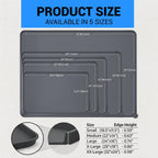 Reopet Silicone Pet Feeding Mat - Waterproof & Non-Slip Dog Cat Placemat - Image 3