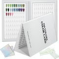 C12rtive 160 nail color display book white front view