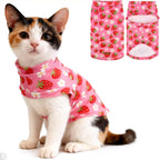 EXPAWLORER Plaid Cat Sweater - Pet Clothes Cat Puppy Vest Warm Fleece Hoodie for Cats, Fall and Cold Winter Coat Pullover Design, Buffalo Checked Sweatshirt Clothing Also for Small Dogs - Image 14