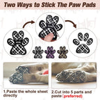 Application guide for Beautyzoo dog paw grip stickers