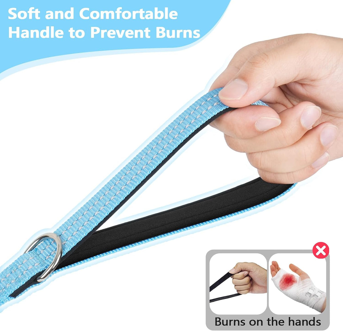 XiaZ heavy duty long line leash alloy steel swivel hook.