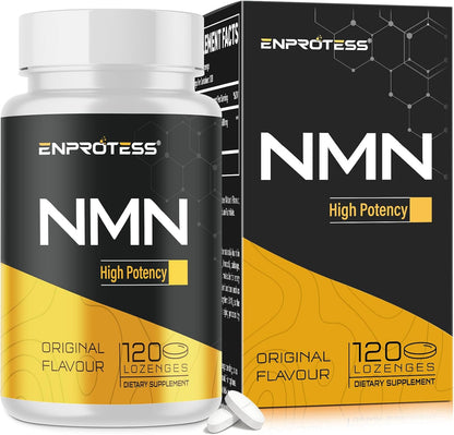 Enprotess NMN 500mg sublingual lozenges bottle front view