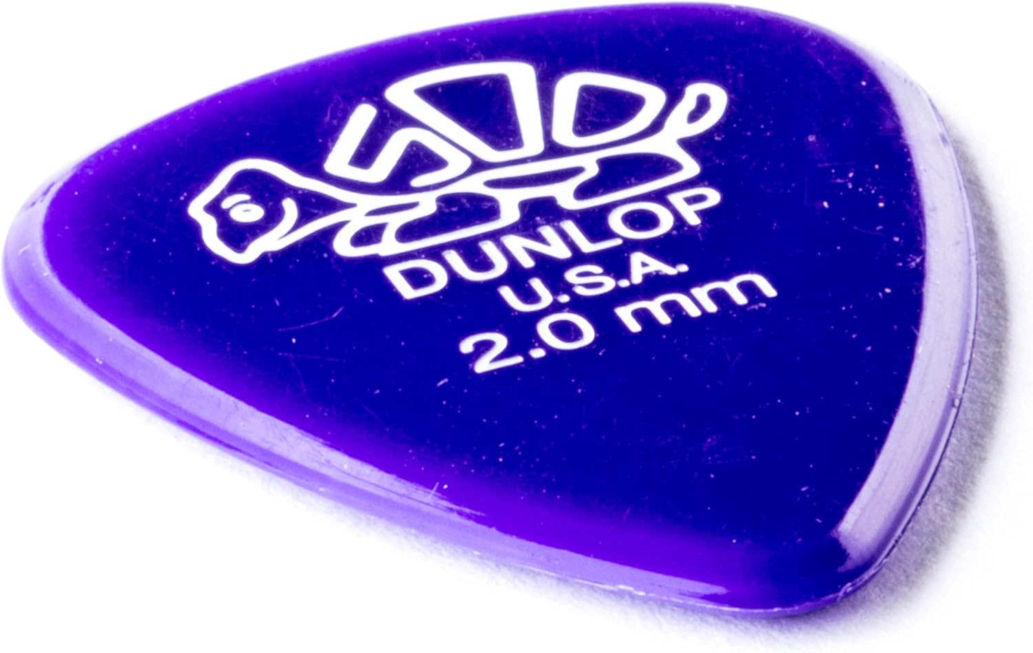Twelve pack of Jim Dunlop extra thick two millimeter plectrums