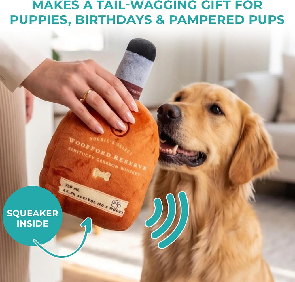 Haute Diggity Dog interactive drink-inspired stuffed toy for dogs