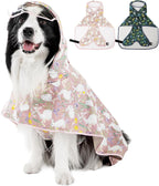 Dog Raincoat,Dog Rain Jacket Poncho with Hood and Leash Hole(Dinosaur,S) | Windproof,waterproof,leash loop,adjustable,dinosaur design - Image 15